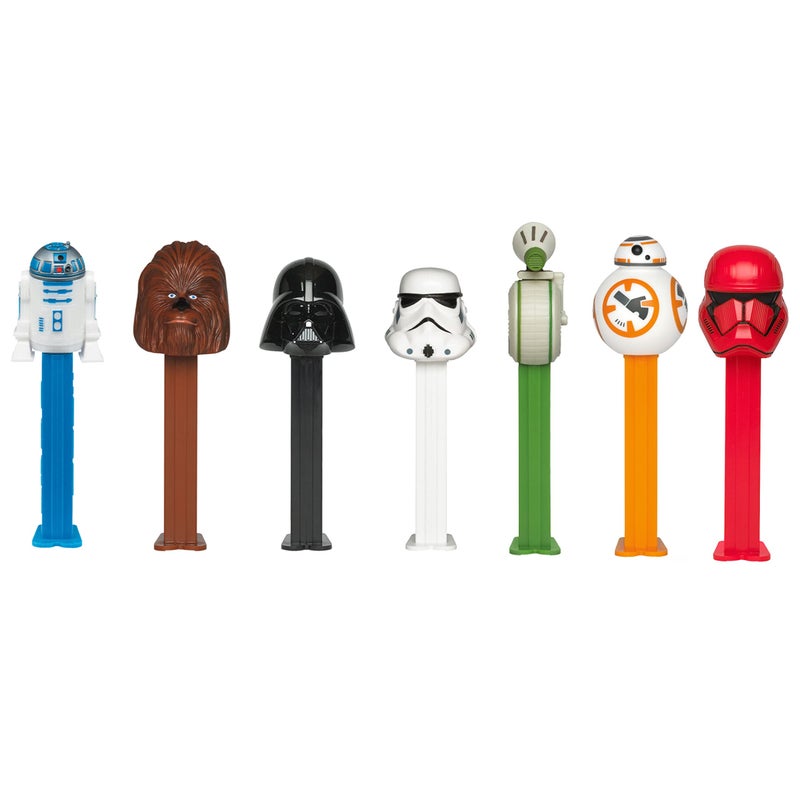PEZ حلوى PEZ من حرب النجوم، موزعات متنوعة، 0.58 أونصة (عبوة من 12) - Image 4