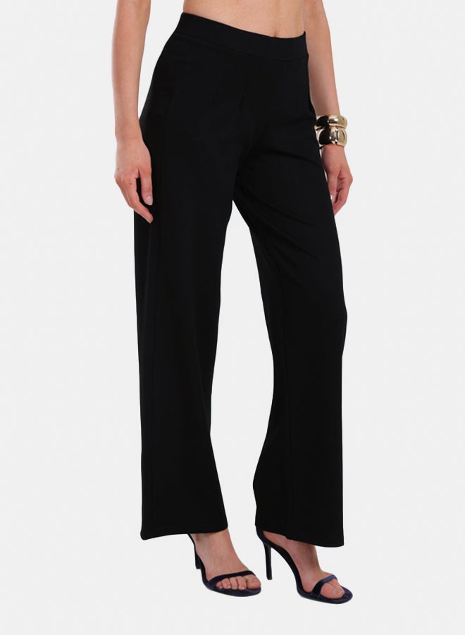 Clue Black Jersey Pants - Image 2