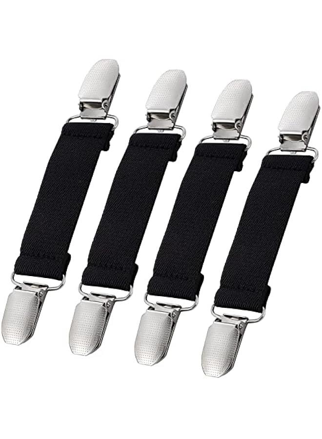 Mitten Clips Kids Winter Glove Clips Stainless Steel Fit Dress Clips Elastic Glove Caps Clip for Baby Kids Toddler and Adults  - Image 1