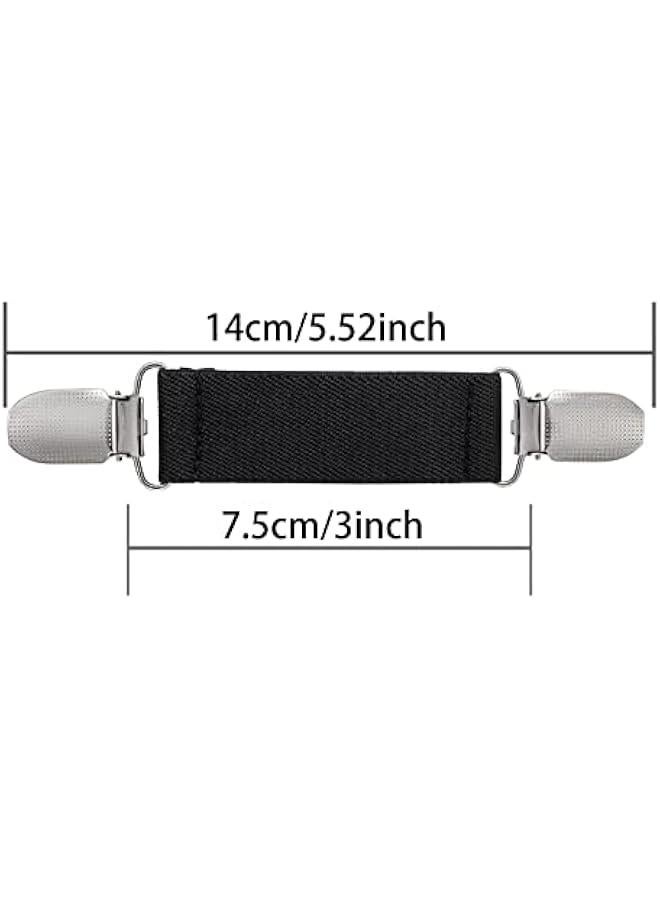 Mitten Clips Kids Winter Glove Clips Stainless Steel Fit Dress Clips Elastic Glove Caps Clip for Baby Kids Toddler and Adults  - Image 4