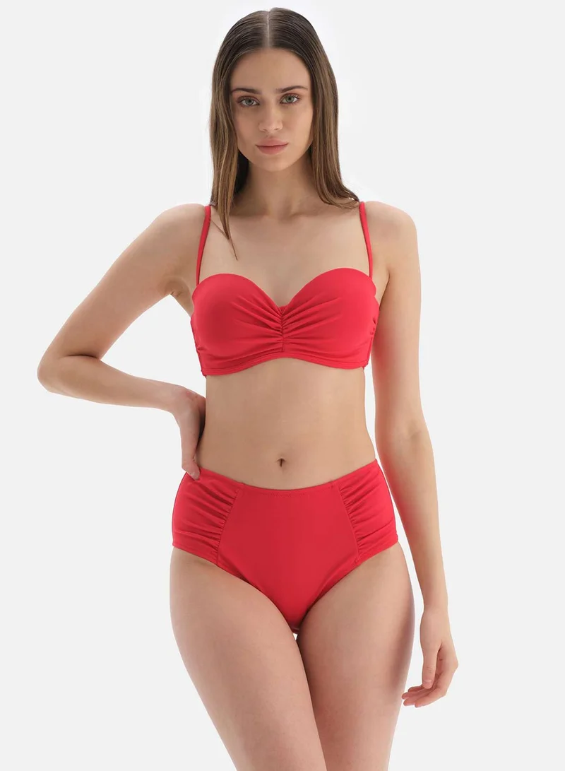 dagi Plunge Neck Bikini Top