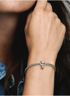 Pandora Violet 925 Sterling Silver Game of Thrones Ghost Direwolf Charm for Pandora Moments Women's Bracelet 792963C01  - Image 3