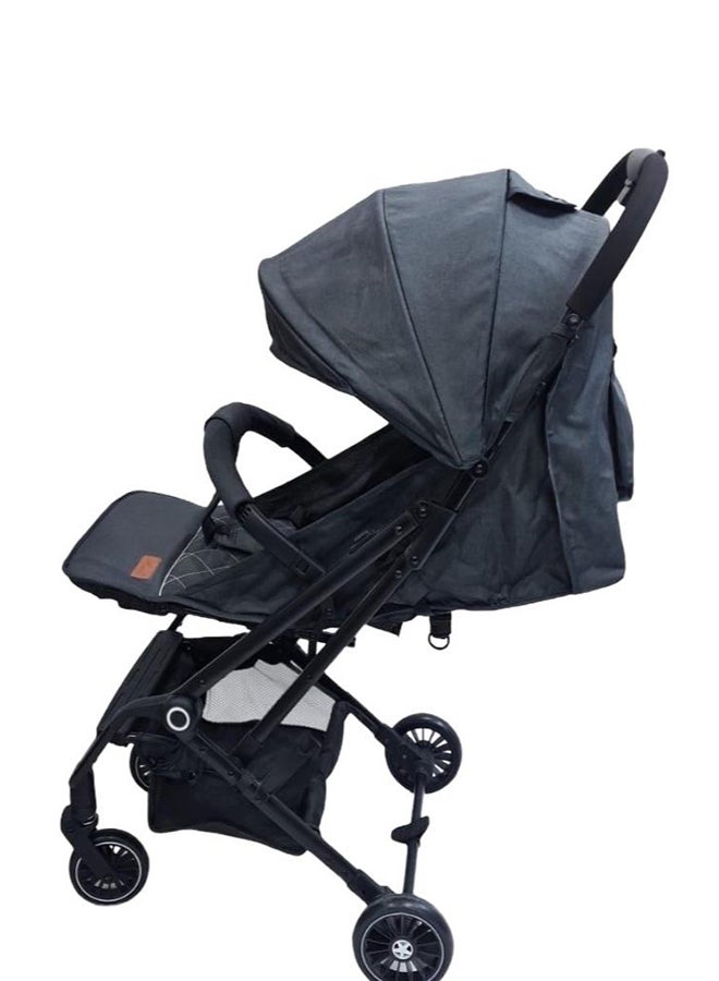 StarKids Baby Foldable Stroller With Multiple Recline Position And Adjustable Canopy - Image 2