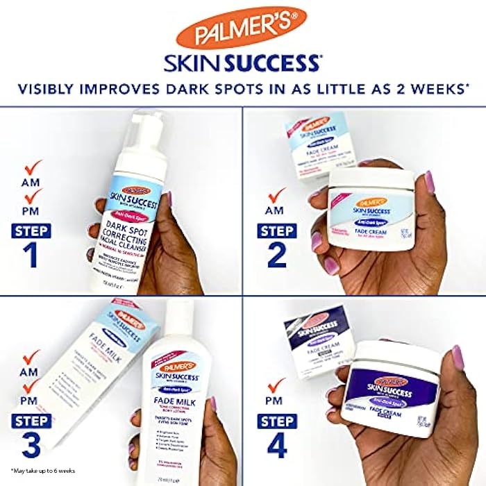 Palmer's Skin Success Eventone Foaming Facial Cleanser, Dark Spot Correcting Face Wash for Uneven Skintone and Acne Scars, 5 Oz - Image 3