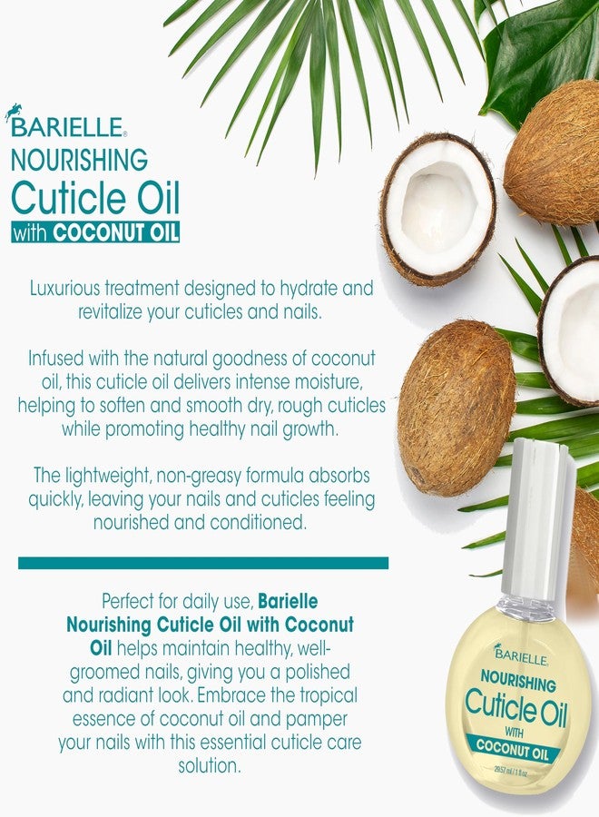 BARIELLE Nourishing Cuticle Oil with Coconut Oil 1 oz. - Image 4
