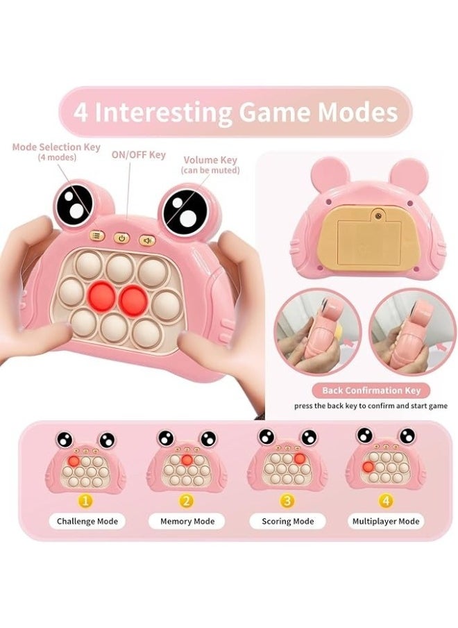 Happy Home Fast Push Bubble Game for Kids and Adults, Electronic Pop It Toy, Quick Push Bubbles Game Console Popit Toy Electronic, Speed Push Game Fidget Toys  - Image 2
