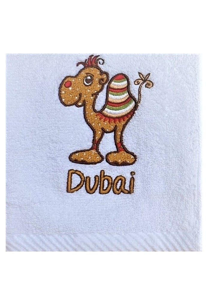 PROMASS Face Towel Cute Camel Brown Dubai. Size: 30 x 30cm  - Image 2