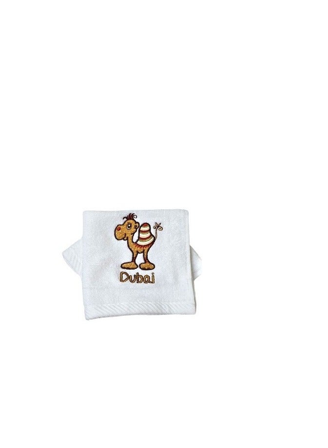 PROMASS Face Towel Cute Camel Brown Dubai. Size: 30 x 30cm  - Image 3