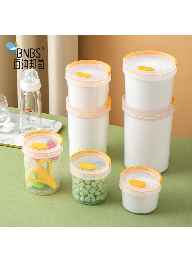 Handheld Portable Baby Outgoing Packing Milk Powder Large Capacity Supplementary Food Storage Box Rotating Milk Powder Box Bottling-Specifications:Bn-2428 Large And Short Model  - Image 4