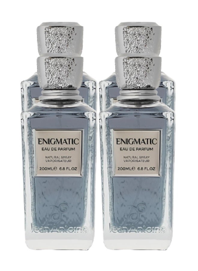 جين أنطون 4 قطع عطر إنيجماتيك للجنسين 200 مل - Image 1