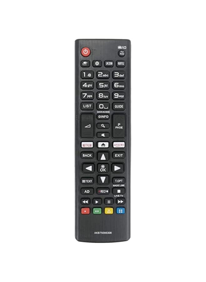 Zaboon - New AKB75095308 Remote Control fit for LG LED TV 32LJ610V 43LJ614V 43UJ6307 43UJ6309 43UJ630V 43UJ634V 49UJ6309 49UJ630V 49UJ634V 49UJ635V 55UJ6307 55UJ630V 55UJ634V 60UJ6307 60UJ6309 65UJ6309 - Image 1