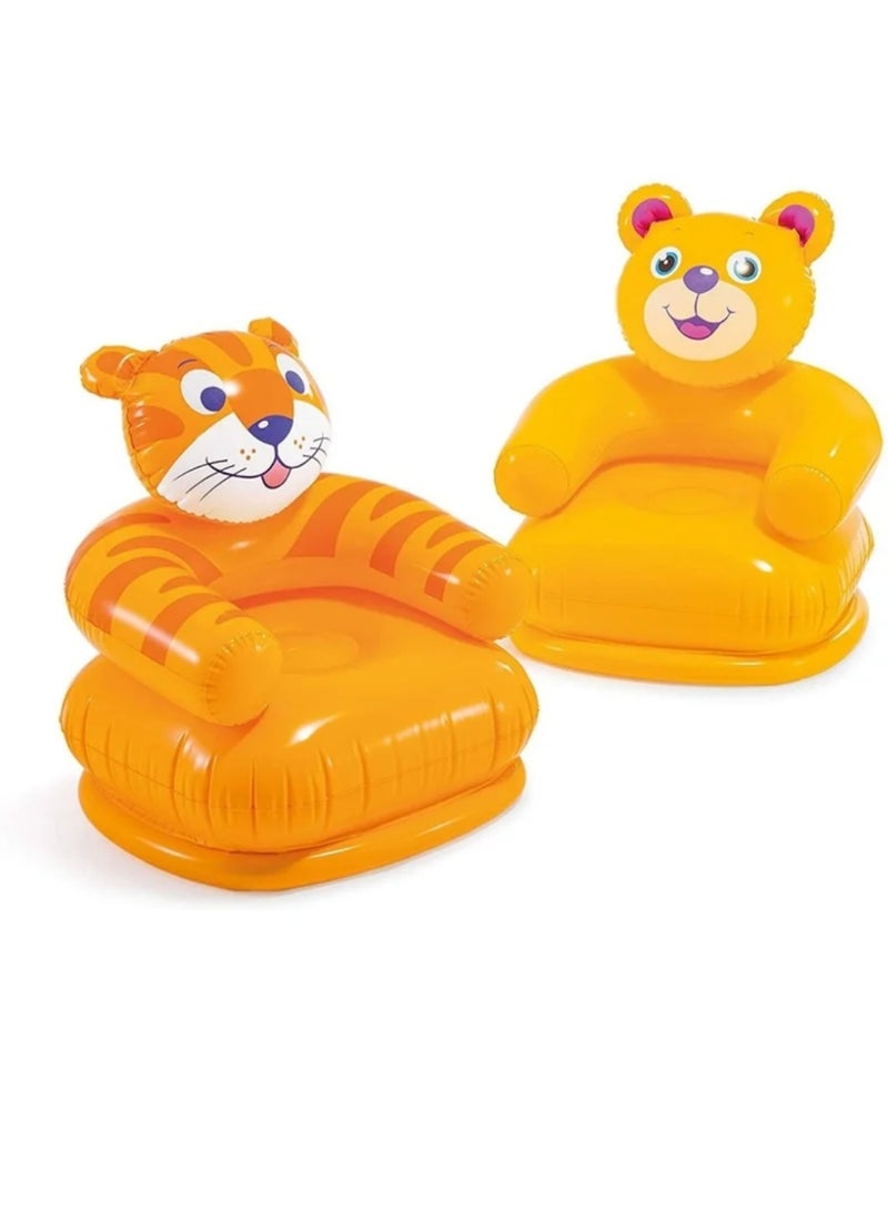 Lightweight inflatable chair with a bear design - Image 3