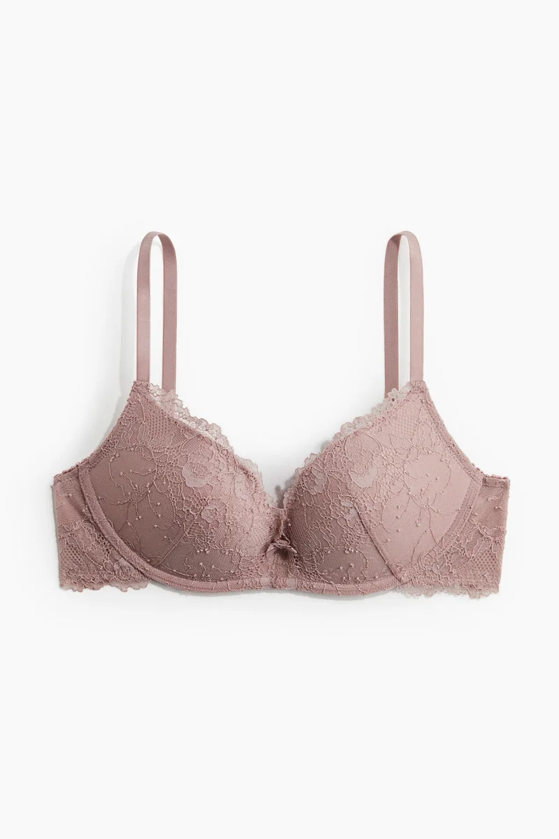 H&M  Non-wired lace push-up bra for Women | Best Price UAE