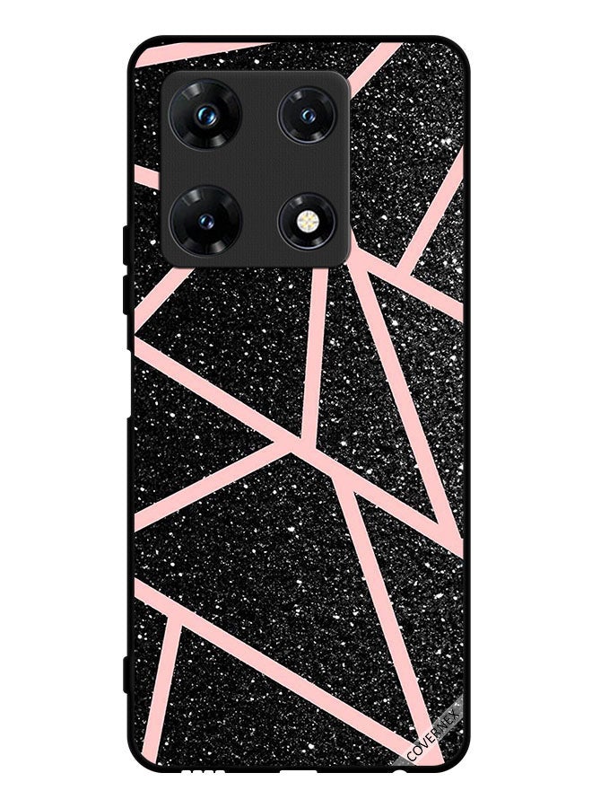 Covernex Protective Case Cover For Infinix Note 30 Pro Glitters & Paths Pattern - Image 1