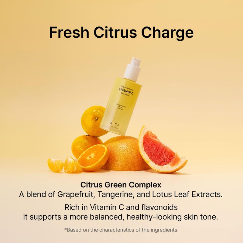 AVCA Vitamin C Brightening Serum 100ml(3.38 fl. oz) â€“ Niacinamide Dark Spot & Even Tone, Antioxidant Face Serum for Dull Skin, K-Beauty, Fragrance-Free - Image 4