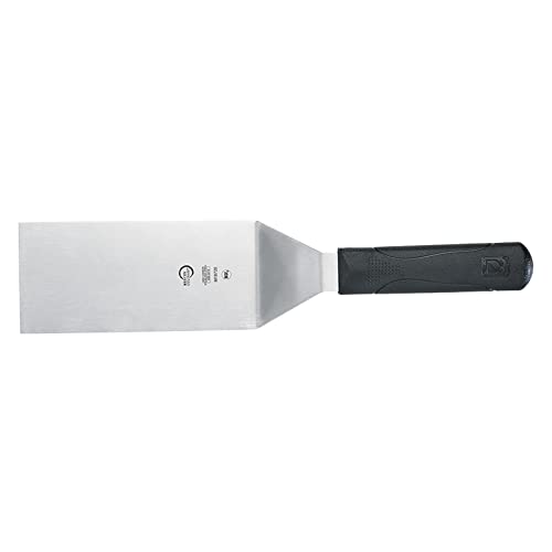 Mercer Culinary Millennia Turner/Spatula, 6 Inch x 3 Inch Blade, Black Handle - Image 1