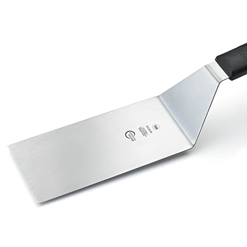 Mercer Culinary Millennia Turner/Spatula, 6 Inch x 3 Inch Blade, Black Handle - Image 3