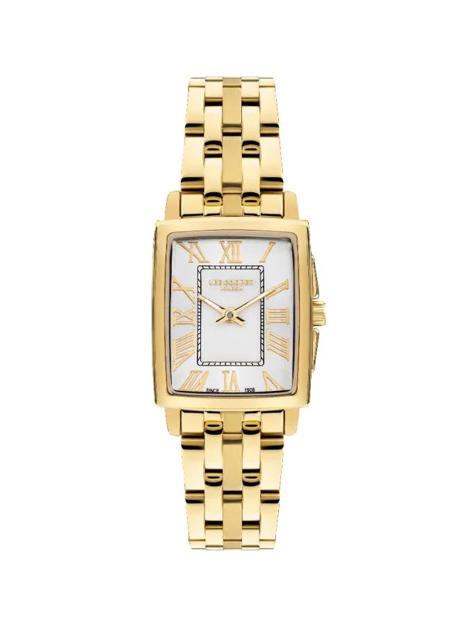 Lee Cooper Lee Cooper Women's Watch, Analog Display and Metal Strap - LC07940.130, Gold