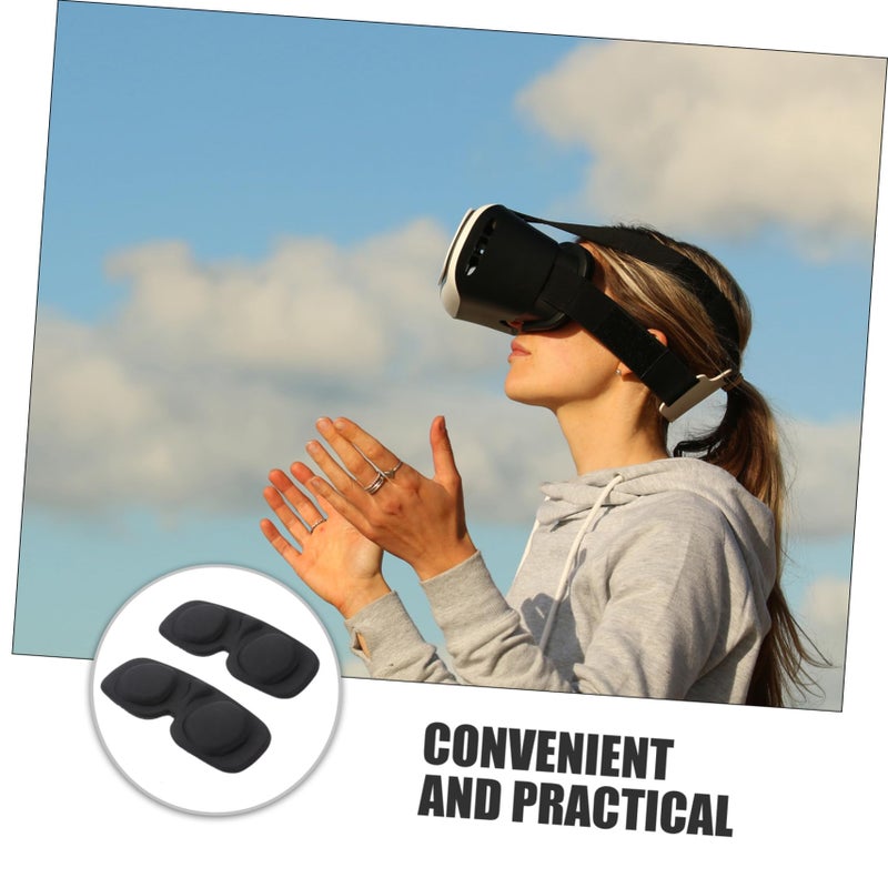 2 Pack VR Lens Protective Cover Dustproof Scratch Resistant Lightweight Design - Image 3