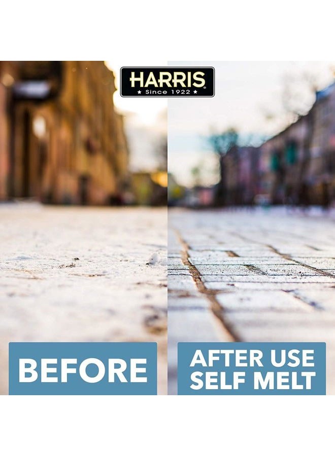 Harris مذيب الثلج والثلج الصديق للحيوانات الأليفة من هاريس كيند ميلت، تركيبة سريعة المفعول 100% كلوريد المغنيسيوم النقي مع ملعقة مرفقة، 15 رطل - Image 5