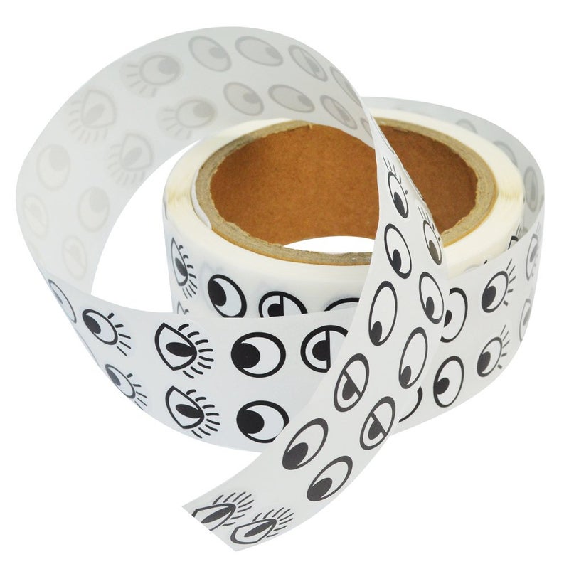 Baotongle 1000 Pairs Cute Colorful Eye Stickers Labels - Image 3