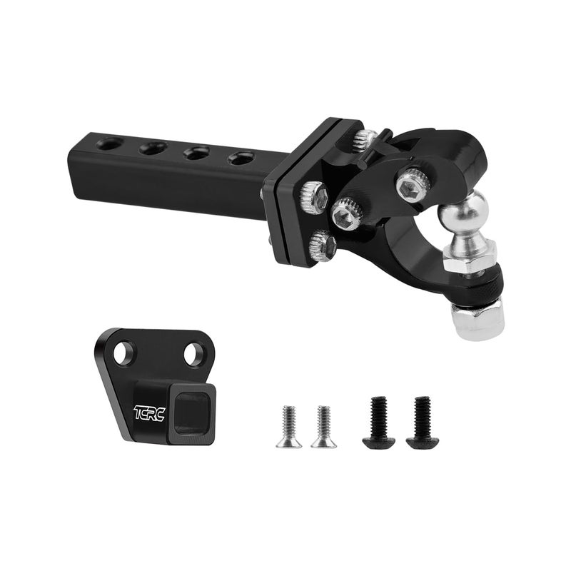 TCRC Metal RC Bumper Trailer Hitch Tow Hook Receiver kit for TRX4M Defender Bronco 1/18 RC Crawler Upgrades - Image 1