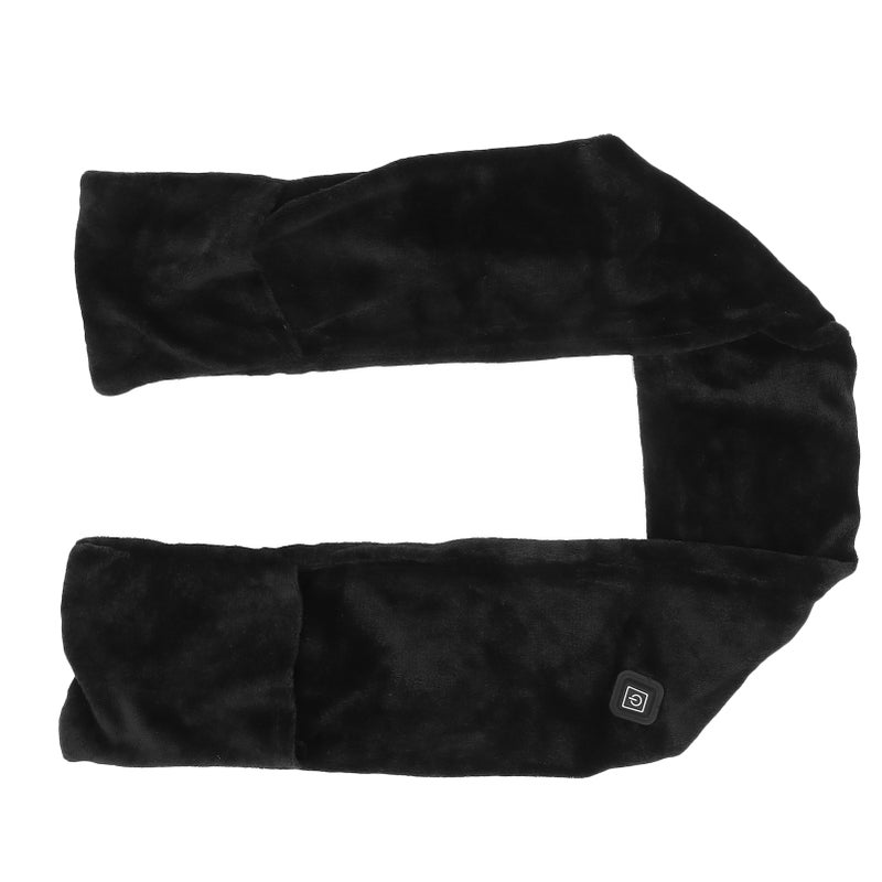 Heated Scarf 141 X 18cm Mink Wool - Non-Disassembly USB Washable Long Neck-Wrapping Scarf With Hand Warm Pockets for Indoor Studying Working Outdoor Skiing Hiking Winter Gifting - Image 5