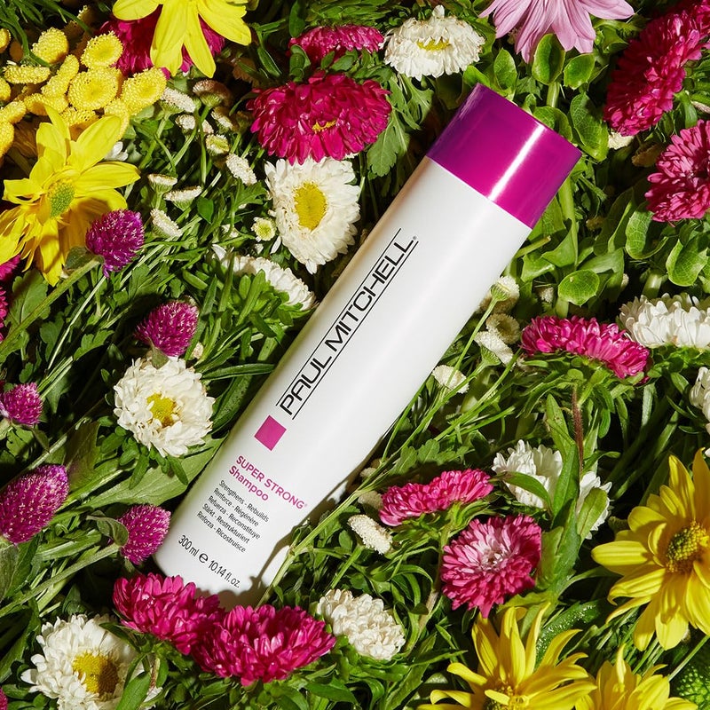 Paul Mitchell Super Strong Shampoo, Strengthens + Rebuilds, For Damaged Hair, 33.8 fl. oz - Image 2