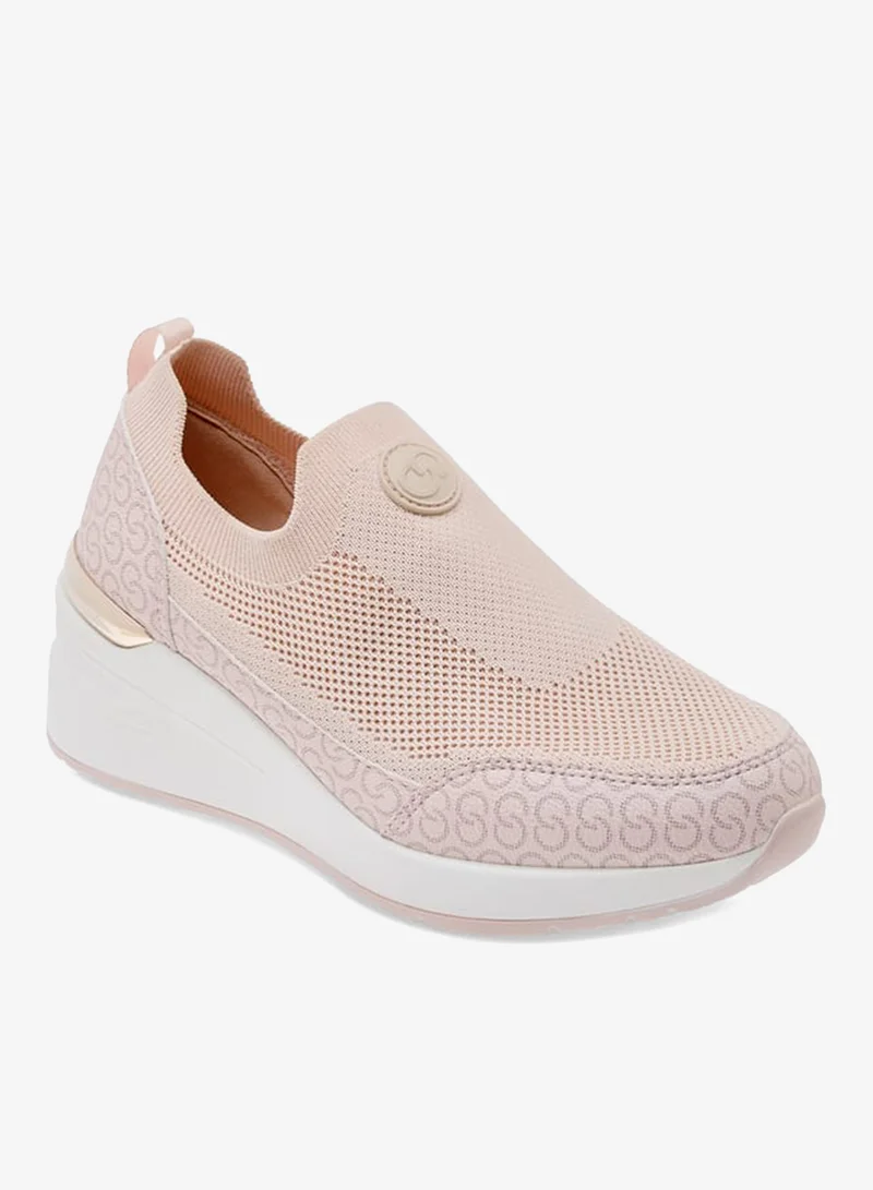 Celeste Women's Logo Detail Slip-On Sneakers