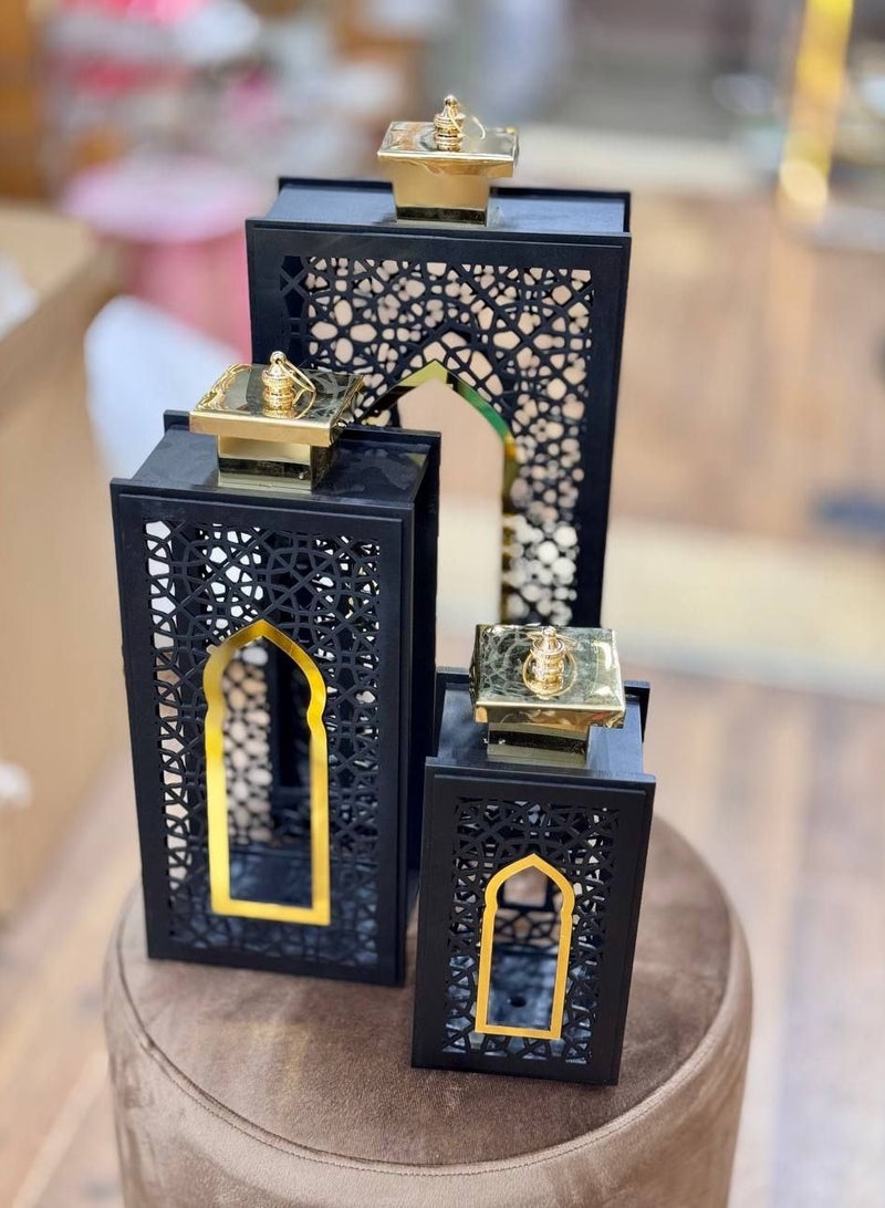 Lantern Different Sizes Super Chic Decoration Set