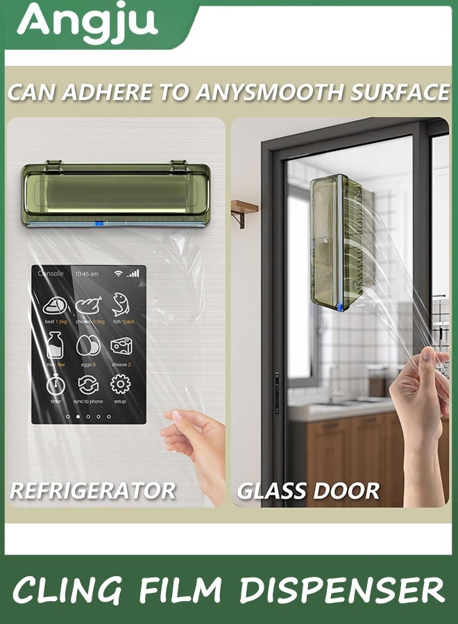 انججو كلينج فيلم موزع, منظم تخزين غلاف الأغذية مع شريحة القطع, قابل لإعادة الاستخدام كلينج فيلم موزع, كلينج فيلم موزع, كلينج فيلم موزع, كلينج فيلم موزع, كلينج فيلم موزع, كلينج فيلم موزع, كلينج فيلم موزع, كلينج فيلم موزع - Image 3