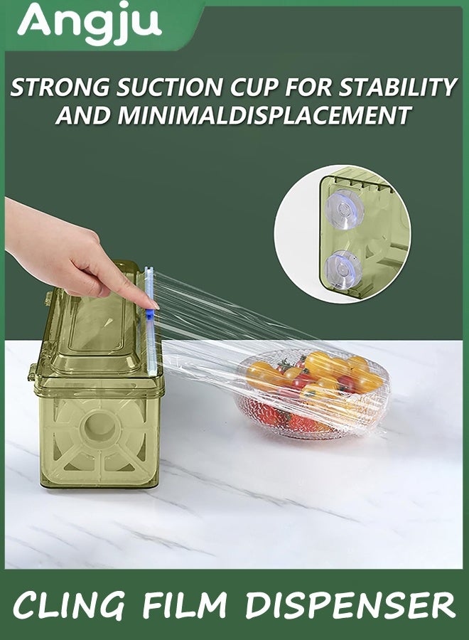 انججو كلينج فيلم موزع, منظم تخزين غلاف الأغذية مع شريحة القطع, قابل لإعادة الاستخدام كلينج فيلم موزع, كلينج فيلم موزع, كلينج فيلم موزع, كلينج فيلم موزع, كلينج فيلم موزع, كلينج فيلم موزع, كلينج فيلم موزع, كلينج فيلم موزع - Image 2