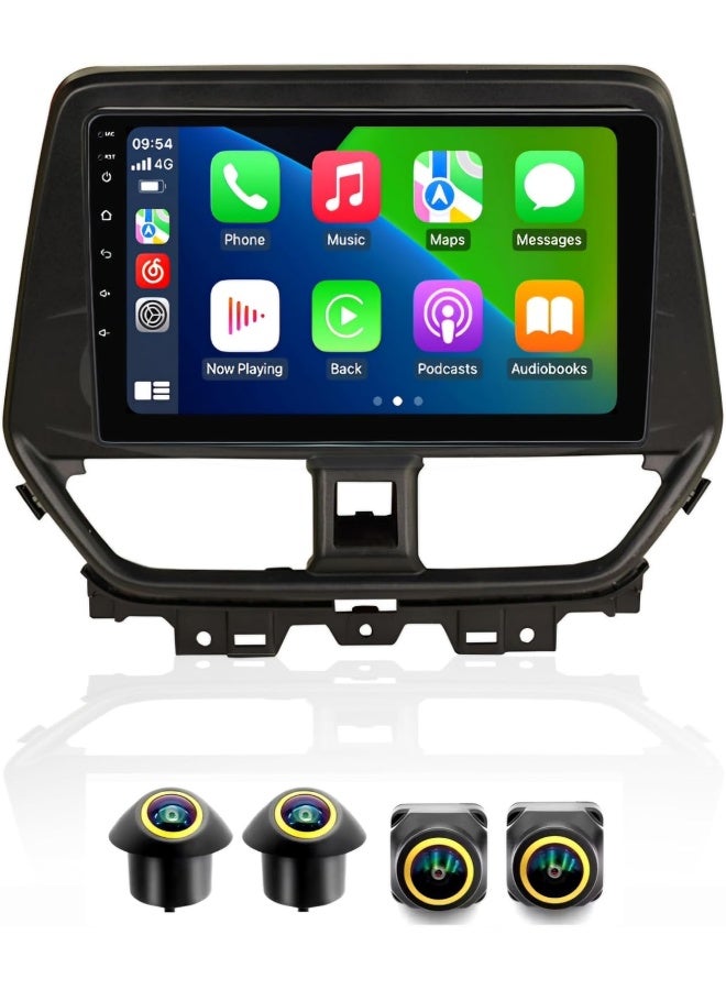 Vierex Fit Suzuki Baleno Car Stereo Android Screen Suzuki Fronx With Apple Carplay Android Auto Wireless WiFi DSP AHD Camera Included Fast Interface QLED (4+32GB 360D Cameras) - Image 1