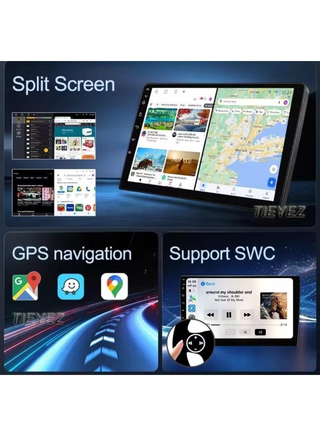 Vierex Fit Suzuki Baleno Car Stereo Android Screen Suzuki Fronx With Apple Carplay Android Auto Wireless WiFi DSP AHD Camera Included Fast Interface QLED (4+32GB 360D Cameras) - Image 4