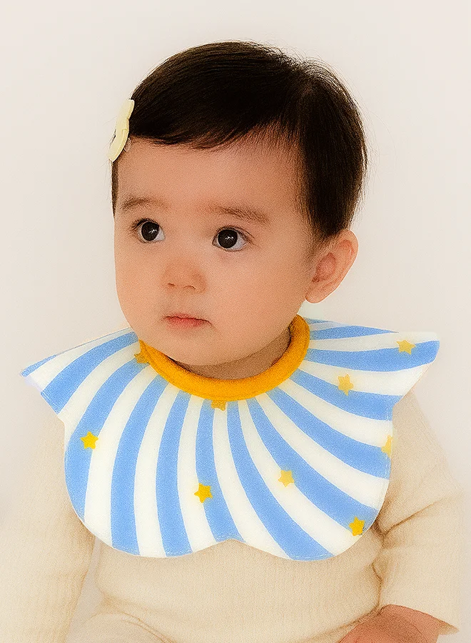 LITTLE SURPRISE BOX Little Surprise Box, 3PCS Set, Duck print premium adjustable button closure & wide shoulder size bibs