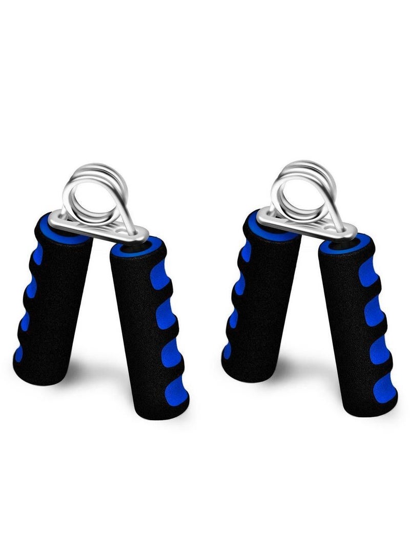 Generic Resistance Hand Grips With Foam Handles, 2 PCS - Blue/Black - Image 1