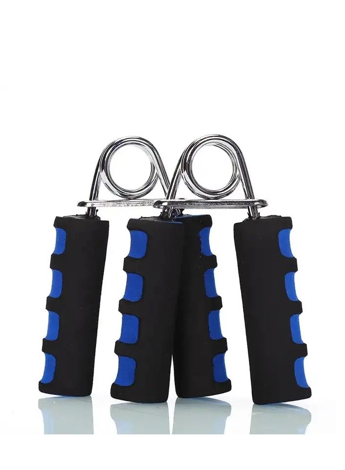 Generic Resistance Hand Grips With Foam Handles, 2 PCS - Blue/Black - Image 3