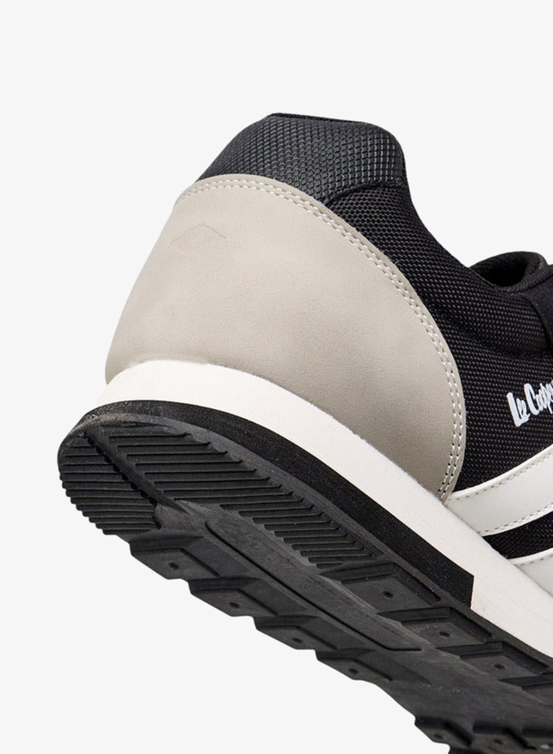 Lee Cooper Men's Panelled Sneakers with Lace-Up Closure - Image 5
