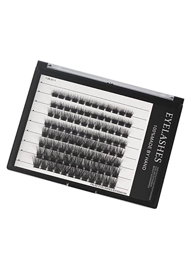 Bodermincer 8101214Mm Mixed,10121416Mm Mixed Length Segmented Cluster Eyelash Extensions 0.07Mm Thickness Home Eyelash Extension Strip Eyelashes Individual Lashes Natural Style (10121416Mm Mixed)  - Image 3