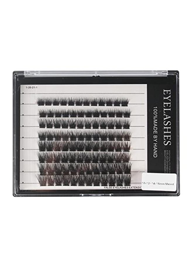 Bodermincer 8101214Mm Mixed,10121416Mm Mixed Length Segmented Cluster Eyelash Extensions 0.07Mm Thickness Home Eyelash Extension Strip Eyelashes Individual Lashes Natural Style (10121416Mm Mixed)  - Image 4
