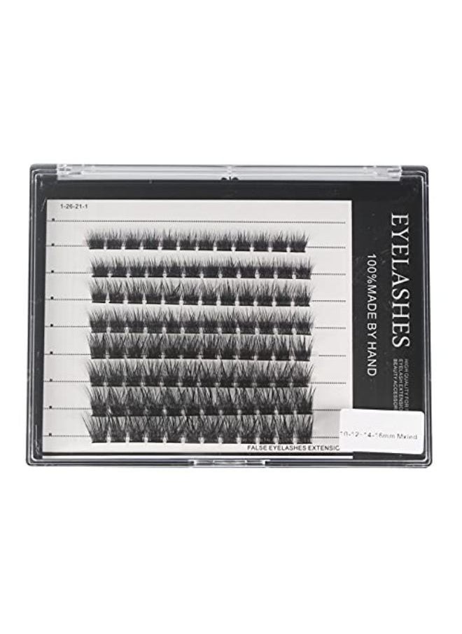 Bodermincer 8101214Mm Mixed,10121416Mm Mixed Length Segmented Cluster Eyelash Extensions 0.07Mm Thickness Home Eyelash Extension Strip Eyelashes Individual Lashes Natural Style (10121416Mm Mixed)  - Image 5