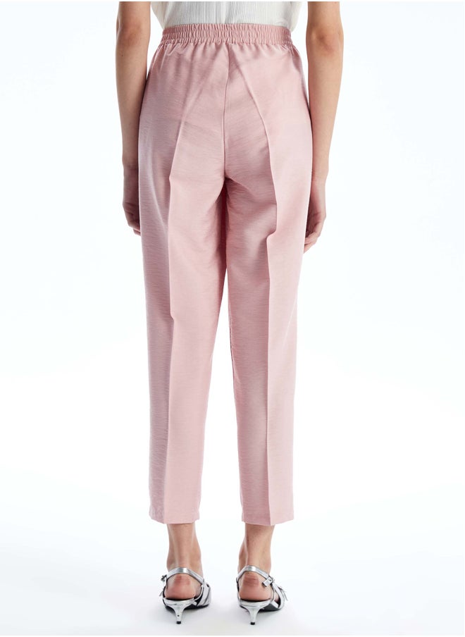 LC WAIKIKI Elastic Waist Comfortable Fit Women's Trousers  - Image 1