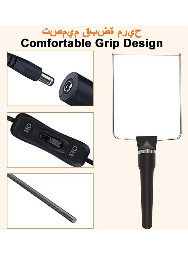 تشورود مجموعة نحت الرغوة، قلم قطع كهربائي محمول من رغوة البوليسترين، أداة قطع 3 في 1 من البوليسترين الساخن، قلم قطع ستايروفوم ساخن مع حقيبة حمل للنقش والكتابة، إسفنجة - Image 4