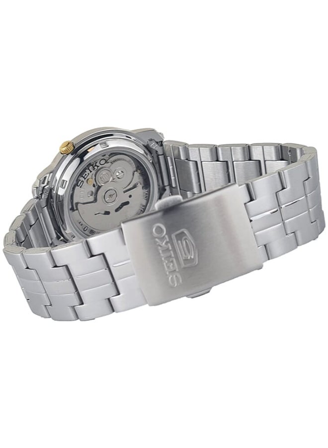 Seiko Classic 21 Jewels 38 mm Stainless Steel Watch for Men SNKL77K1 - Image 3