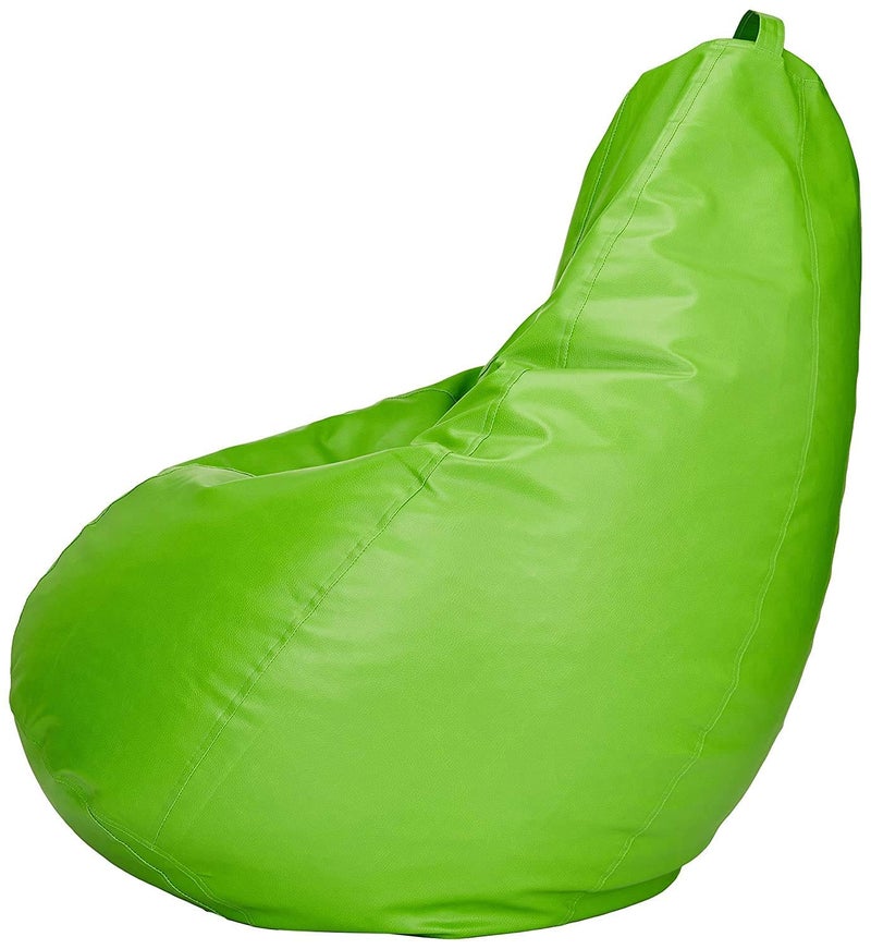 Generic LEXAVI Brand Combo Beanbag with Footrest Prefilled with Beans XXXL Green  - Image 2