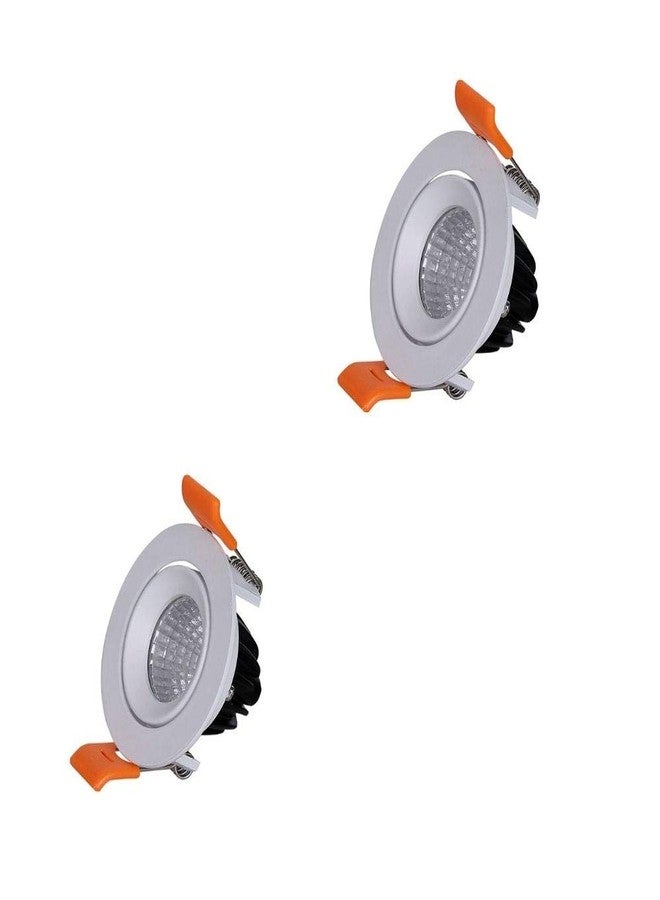 LEDOLUX 3Watt Spot/Down light Round Cool White(6000K) (Pack of 2) - Image 1
