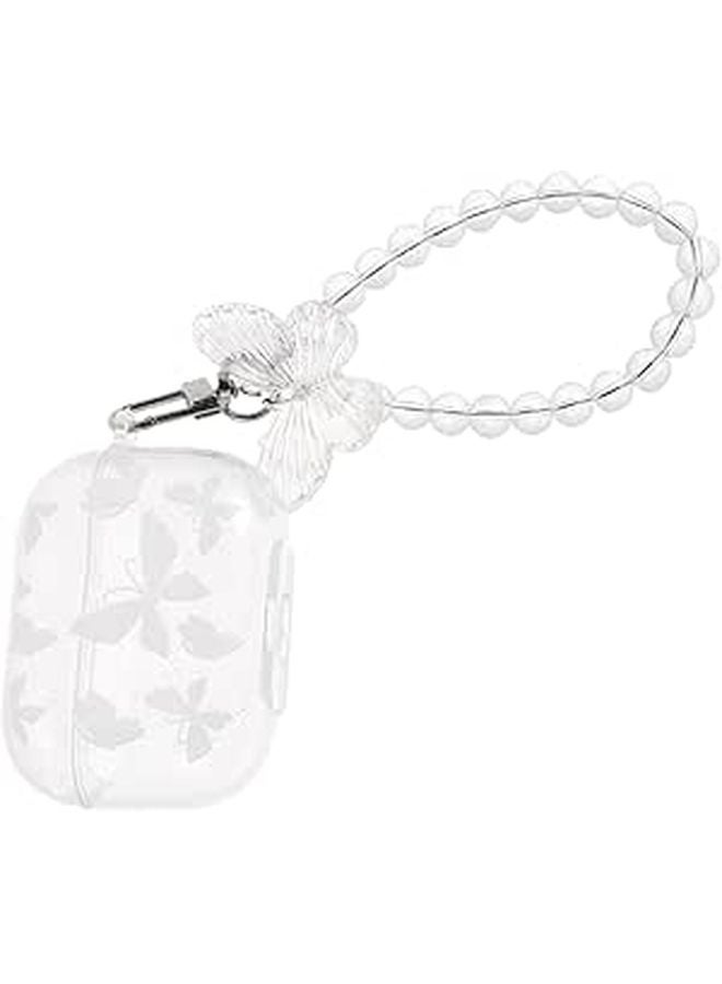Butterfly Glitter TPU Case Cover For Airpods Pro 1 2 Protective Earbud Sleeve - Image 1