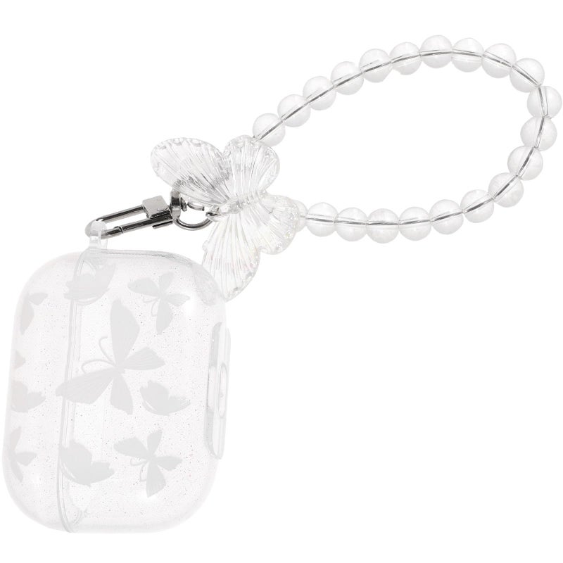 Butterfly Glitter TPU Case Cover For Airpods Pro 1 2 Protective Earbud Sleeve - Image 2