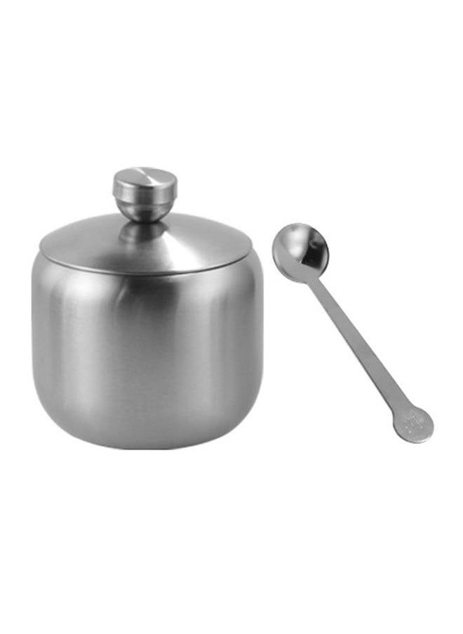 Thoraya Stainless Steel Spice Jar Large Capacity Multifunctional Seasoning Bottle Seasoning Container for Cooking Restaurant BBQ  - Image 2