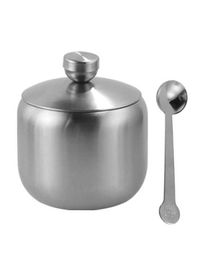 Thoraya Stainless Steel Spice Jar Large Capacity Multifunctional Seasoning Bottle Seasoning Container for Cooking Restaurant BBQ  - Image 1